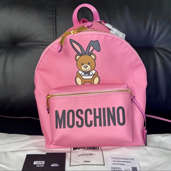 moschino playboy backpack